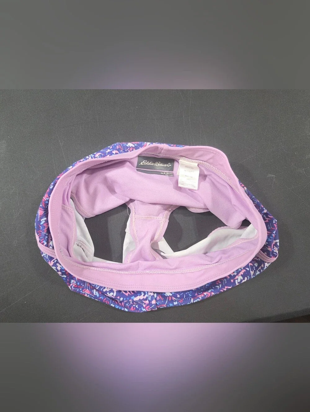 Kids Purple Floral Rash Guard Swim Set - 4-Piece